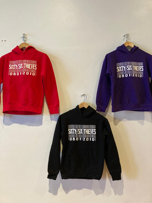 Kids Barcode Hoodie