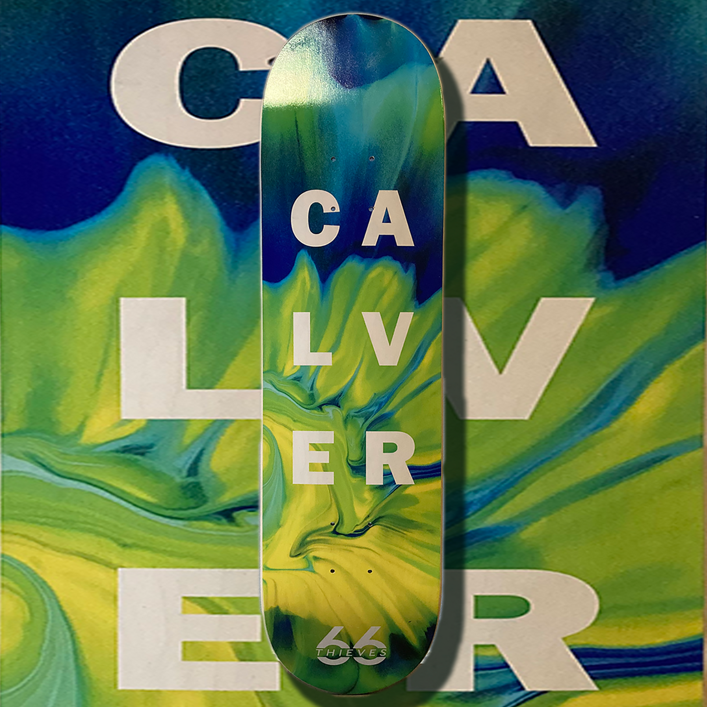 Tye Dye Calver Deck